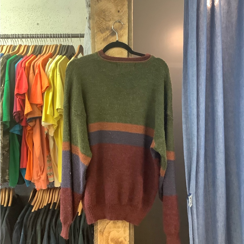 Vintage intermission multicoloured knitted sweater - Picture 2 of 2